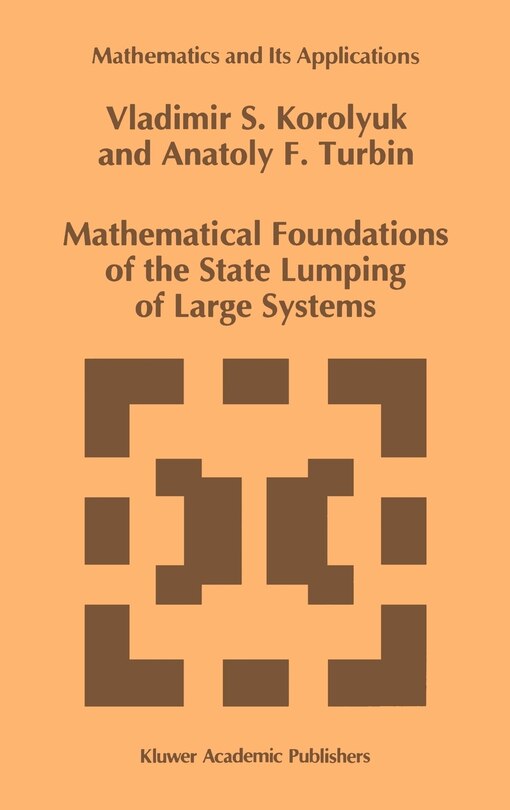 Couverture_Mathematical Foundations of the State Lumping of Large Systems