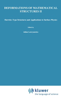 Front cover_Deformations of Mathematical Structures II