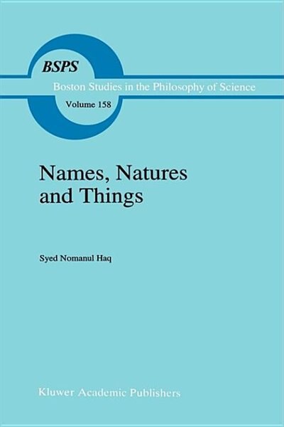 Front cover_Names, Natures and Things