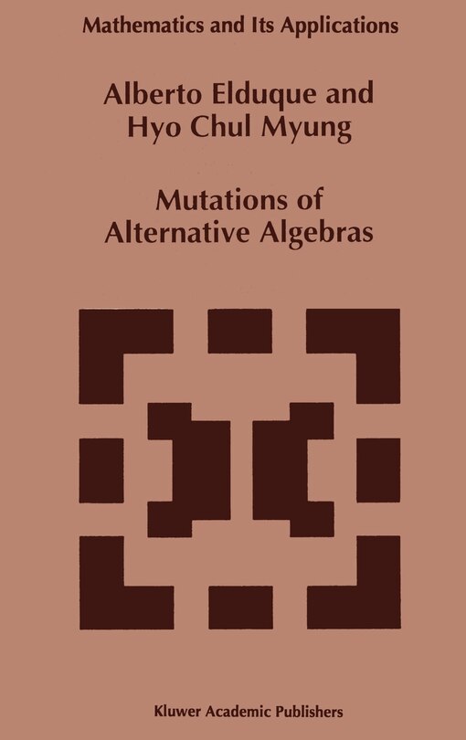 Couverture_Mutations of Alternative Algebras