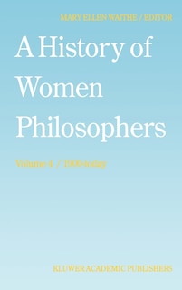 Front cover_A History of Women Philosophers