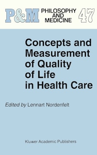 Couverture_Concepts and Measurement of Quality of Life in Health Care