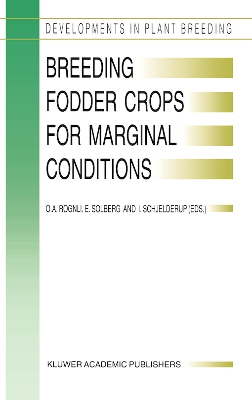 Couverture_Breeding Fodder Crops for Marginal Conditions