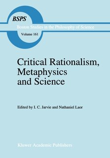 Front cover_Critical Rationalism, Metaphysics and Science