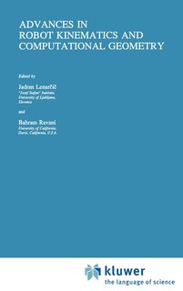 Front cover_Advances In Robot Kinematics And Computational Geometry