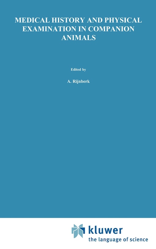 Front cover_Medical History and Physical Examination in Companion Animals
