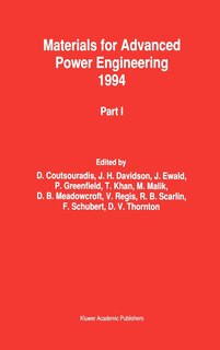 Front cover_Materials for Advanced Power Engineering 1994