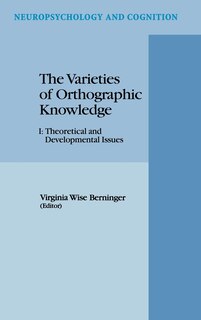 Front cover_The Varieties of Orthographic Knowledge