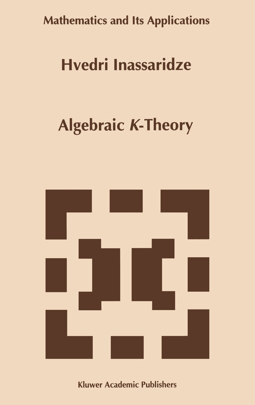 Front cover_Algebraic K-theory