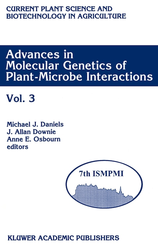 Front cover_Advances in Molecular Genetics of Plant-Microbe Interactions
