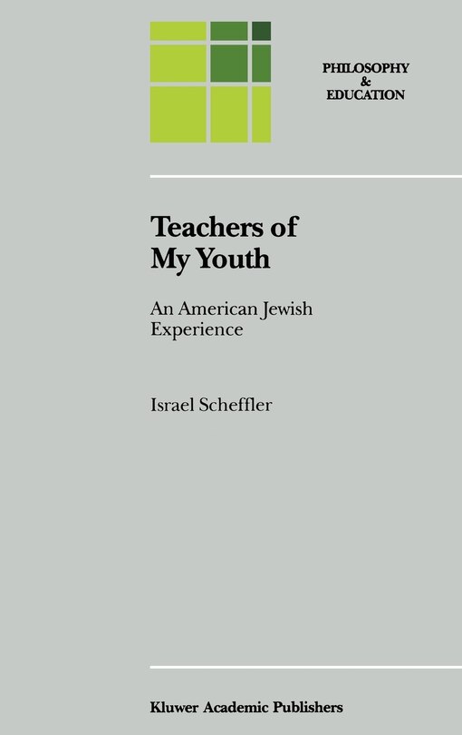 Front cover_Teachers of My Youth