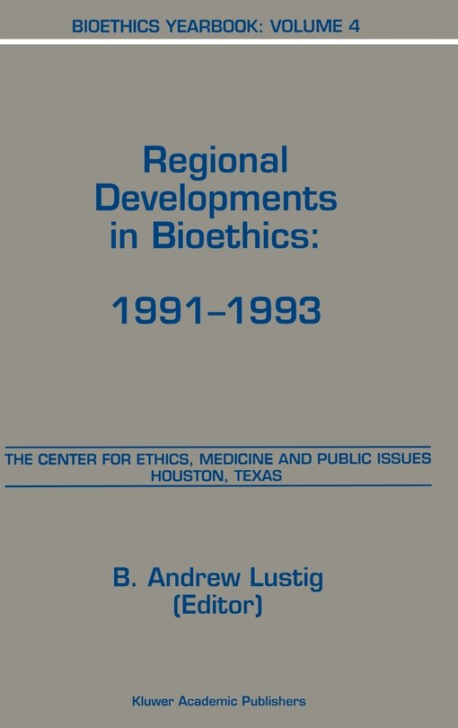 Front cover_Bioethics Yearbook