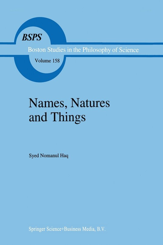 Front cover_Names, Natures and Things