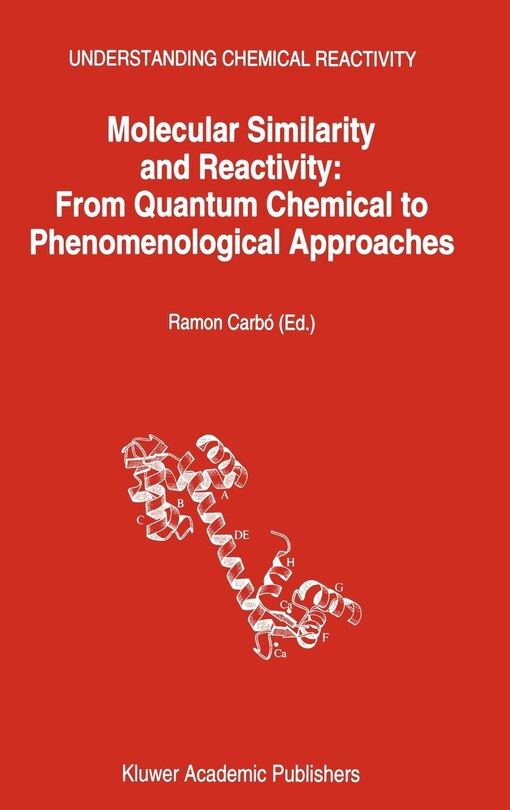 Front cover_Molecular Similarity and Reactivity