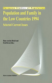 Front cover_Population and Family in the Low Countries 1994