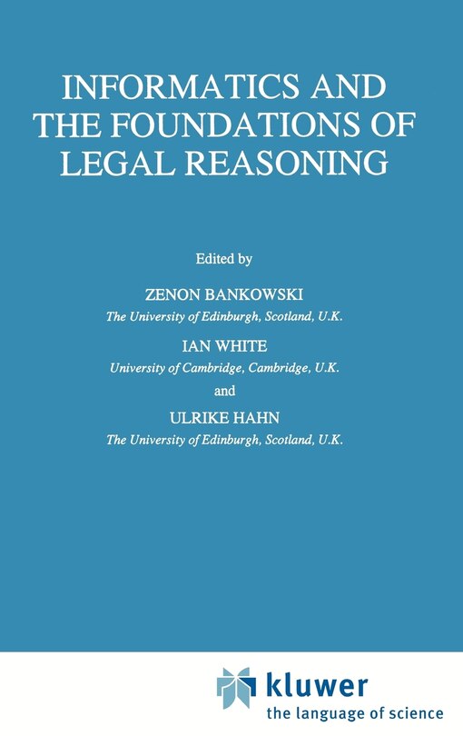 Couverture_Informatics and the Foundations of Legal Reasoning