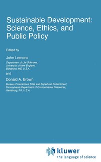Front cover_Sustainable Development: Science, Ethics, and Public Policy