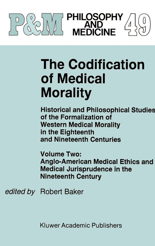 Front cover_The Codification of Medical Morality