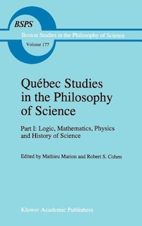 Front cover_Qu&eacute;bec Studies In The Philosophy Of Science