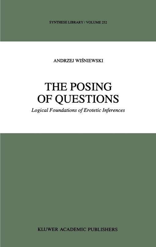 Front cover_The Posing of Questions