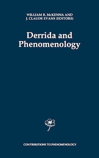 Front cover_Derrida and Phenomenology