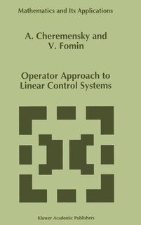 Couverture_Operator Approach to Linear Control Systems