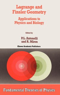 Front cover_Lagrange and Finsler Geometry