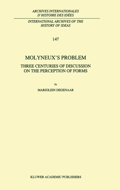 Couverture_Molyneux's Problem