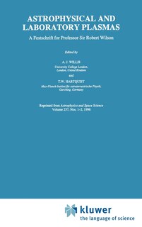 Couverture_Astrophysical and Laboratory Plasmas