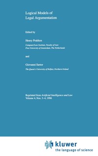Front cover_Logical Models of Legal Argumentation