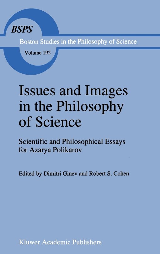 Front cover_Issues And Images In The Philosophy Of Science