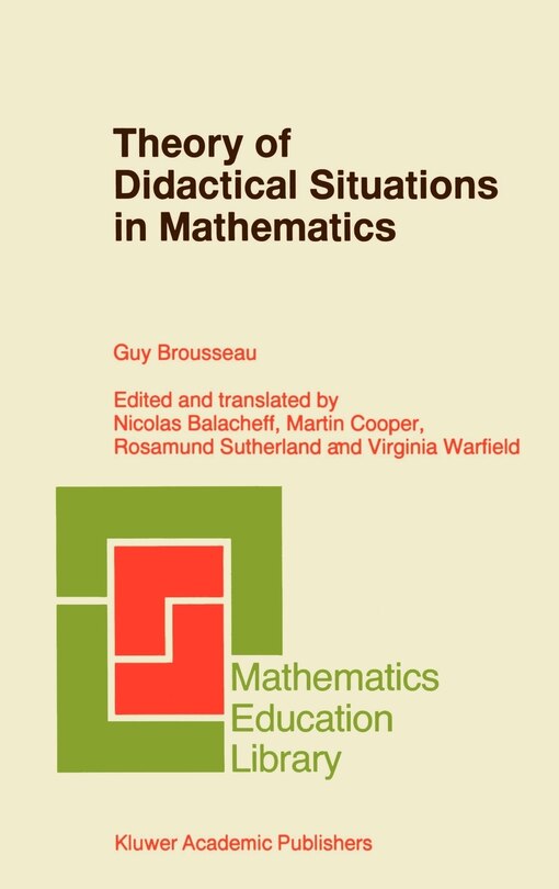 Couverture_Theory of Didactical Situations in Mathematics