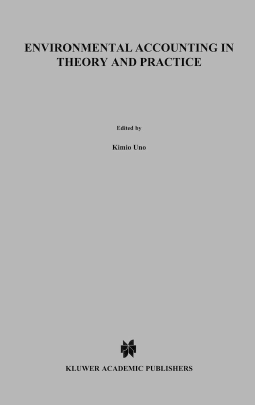 Front cover_Environmental Accounting in Theory and Practice