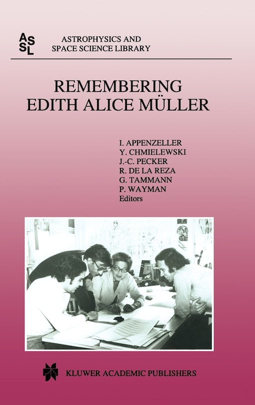 Front cover_Remembering Edith Alice Müller