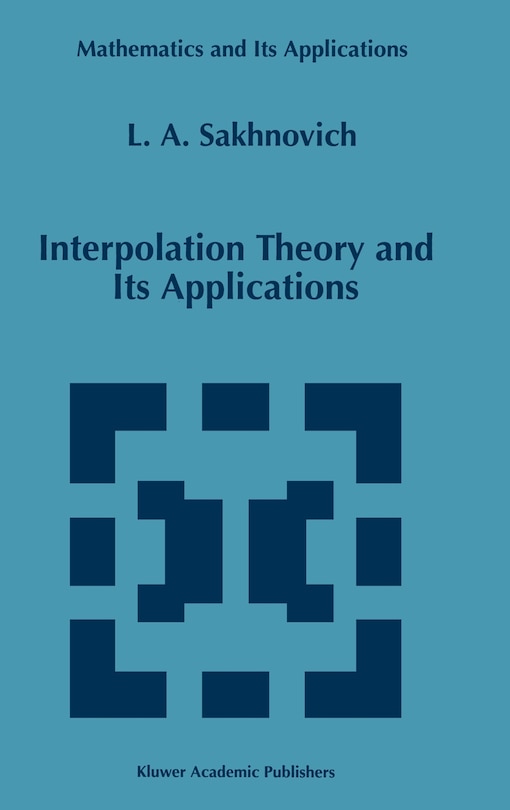 Front cover_Interpolation Theory and its Applications