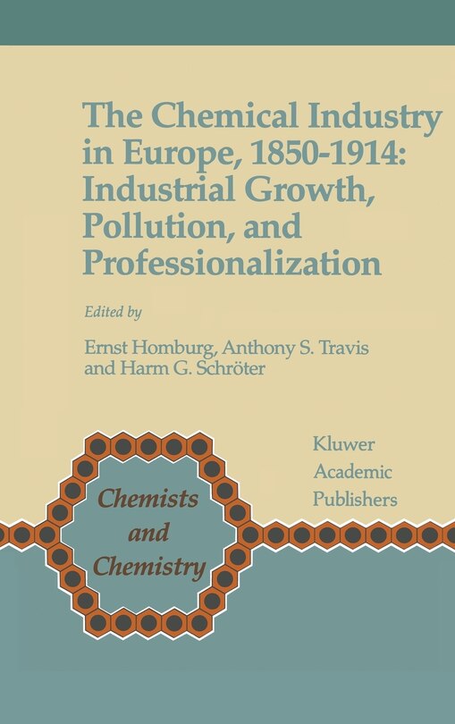 Couverture_The Chemical Industry in Europe, 1850-1914