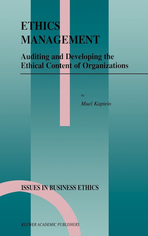 Front cover_Ethics Management