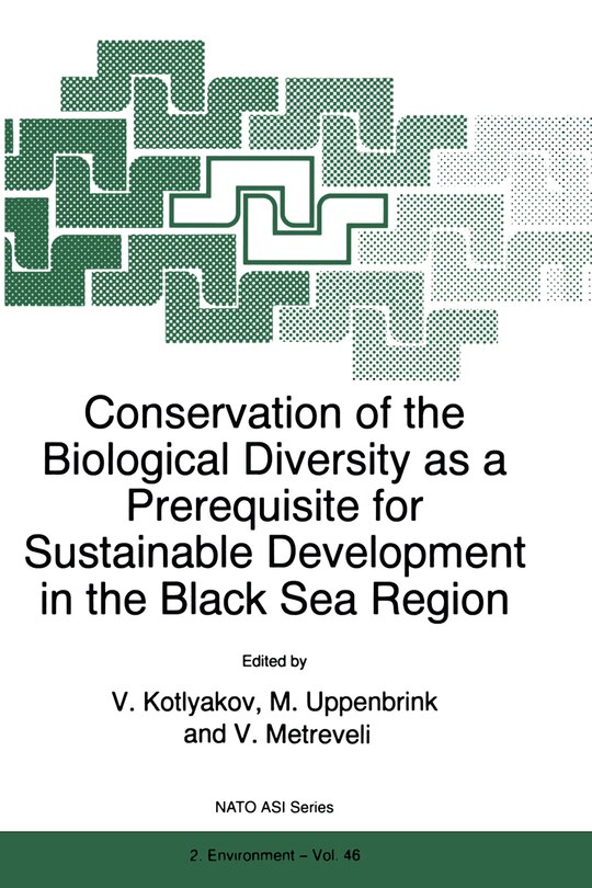 Couverture_Conservation of the Biological Diversity as a Prerequisite for Sustainable Development in the Black Sea Region