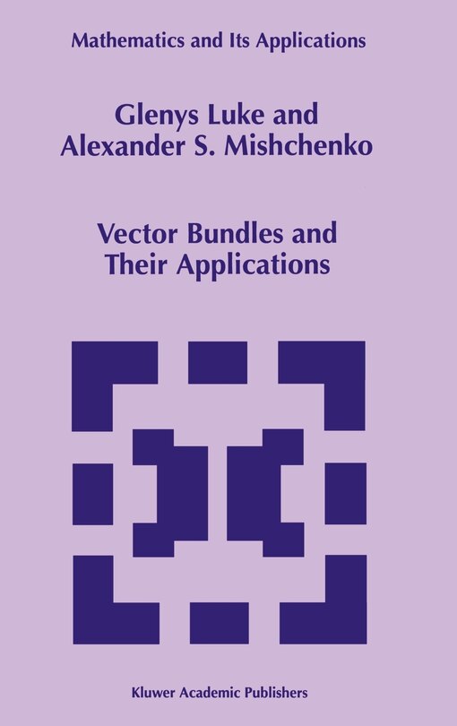 Couverture_Vector Bundles And Their Applications