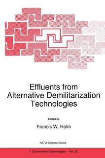 Couverture_Effluents From Alternative Demilitarization Technologies