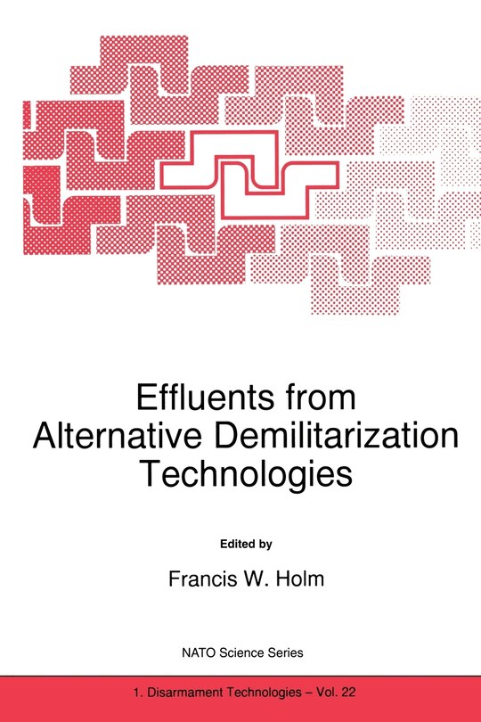 Couverture_Effluents From Alternative Demilitarization Technologies