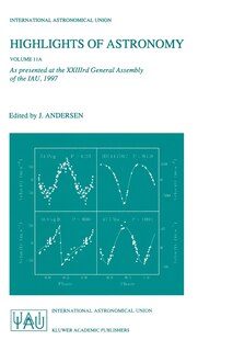 Couverture_Highlights of Astronomy, Volume 11A