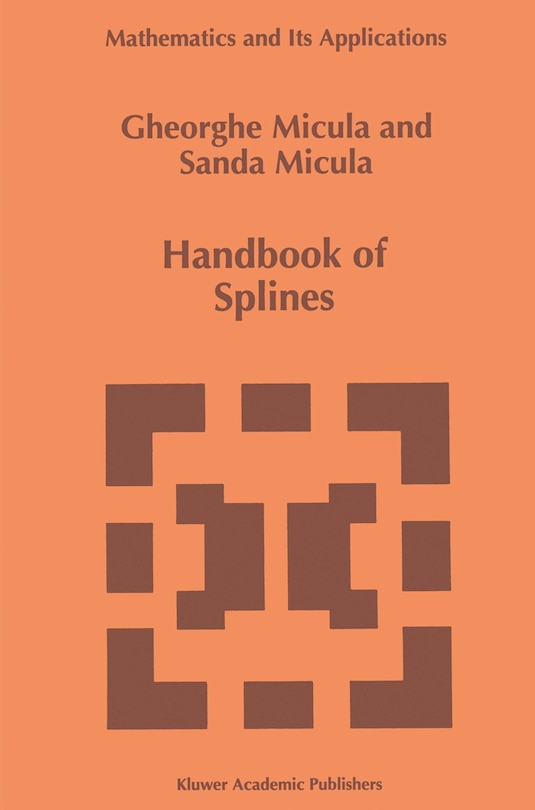 Front cover_Handbook of Splines