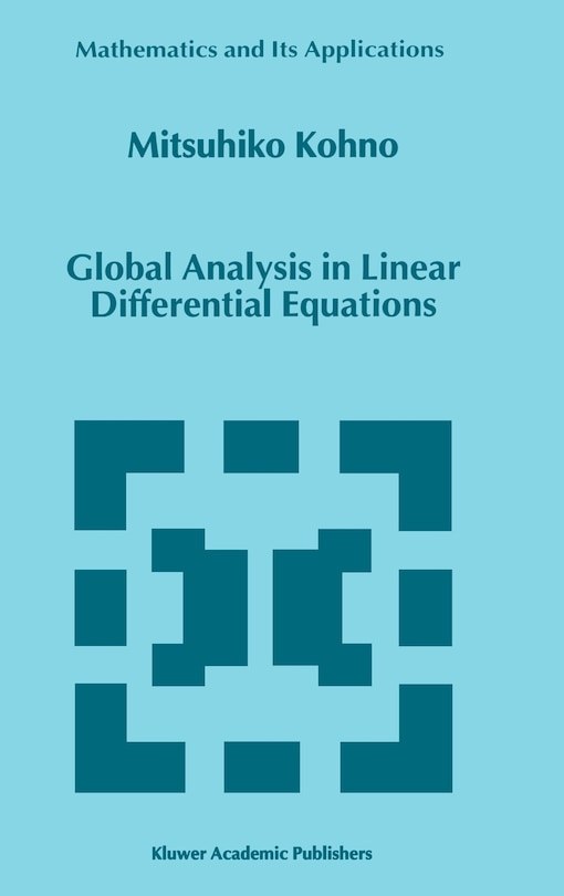 Couverture_Global Analysis In Linear Differential Equations