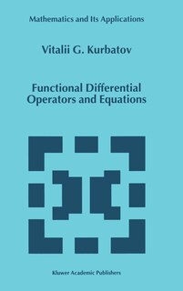 Front cover_Functional Differential Operators and Equations