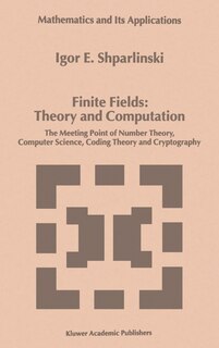 Couverture_Finite Fields: Theory And Computation