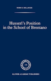 Couverture_Husserl's Position in the School of Brentano