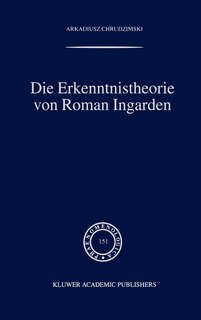 Couverture_Die Erkenntnistheorie Von Roman Ingarden