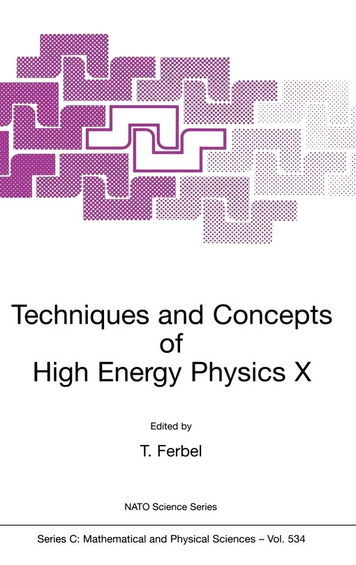 Couverture_Techniques and Concepts of High Energy Physics X