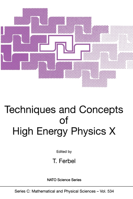 Couverture_Techniques and Concepts of High Energy Physics X